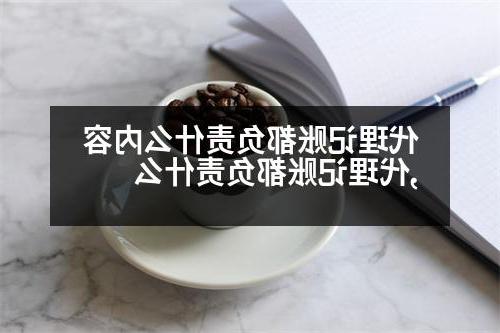 代理记账都负责什么内容,代理记账都负责什么